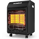 CAMPLUX Propane Heater Outdoor, 6000 to 18000 BTU 3 Modes Garage Propane Radiant Heater with ODS & Tip-over Protection, Propa