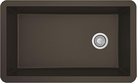 Karran Undermount Quartz Composite 32 In Single Bowl Kitchen Sink