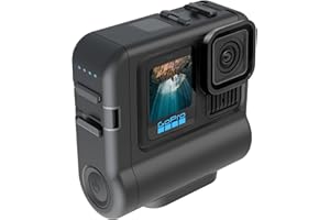 Re-Fuel 9 Hour Action Pack Extended Battery for GoPro Hero 13 12 11 10 9 Black, Waterproof 33ft Dustproof Rechargeable Power Bank (6 Hours 4K Recording) Pass Through Power, All Weather Backup Battery