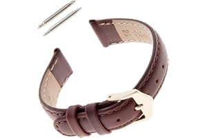 Gilden 10-14mm Water-Resistant Oilskin Leather Ladies Watch Strap MSW63
