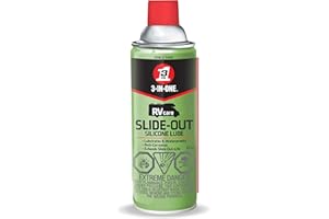3-in-ONE RV Care Slide Out Silicone Lube 311g | Specially formulated to lubricate, Waterproof Slide-Out | 01238 | Single Can