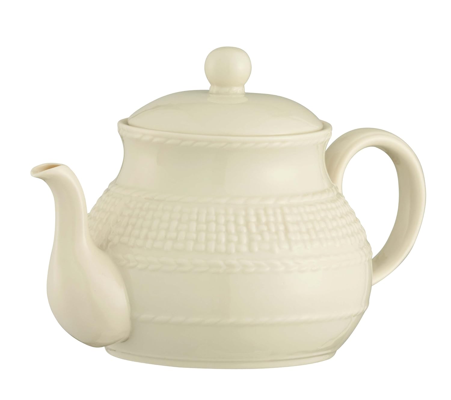 Belleek Galway Weave Beverage Pot