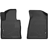 Husky Liners Weatherbeater Floor Mats | Fits 2015-2019 Hyundai Sonata; 2016-2020 Kia Optima | Front Row, 2-pc Black - 17391