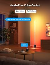 Govee LED Floor Lamp RGBIC Dimmable 152cm with Matter Alexa App Remote view 5
