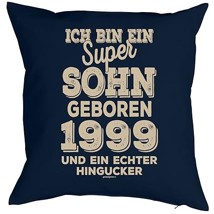 Unbekannt 20 Geburstag 1999 Sprüche Kissen Zum 20