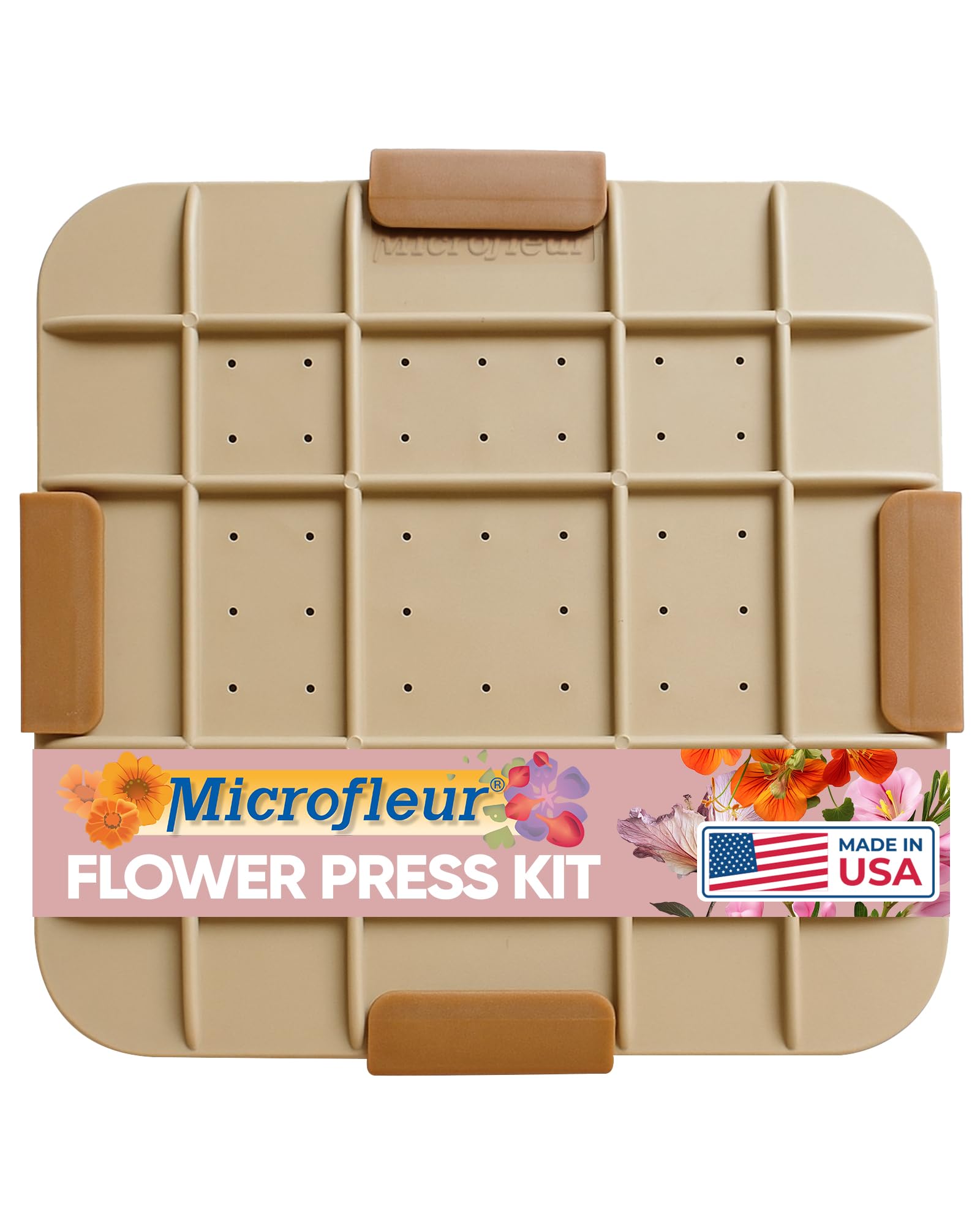 Microfleur 9" Microwave Max Flower Press