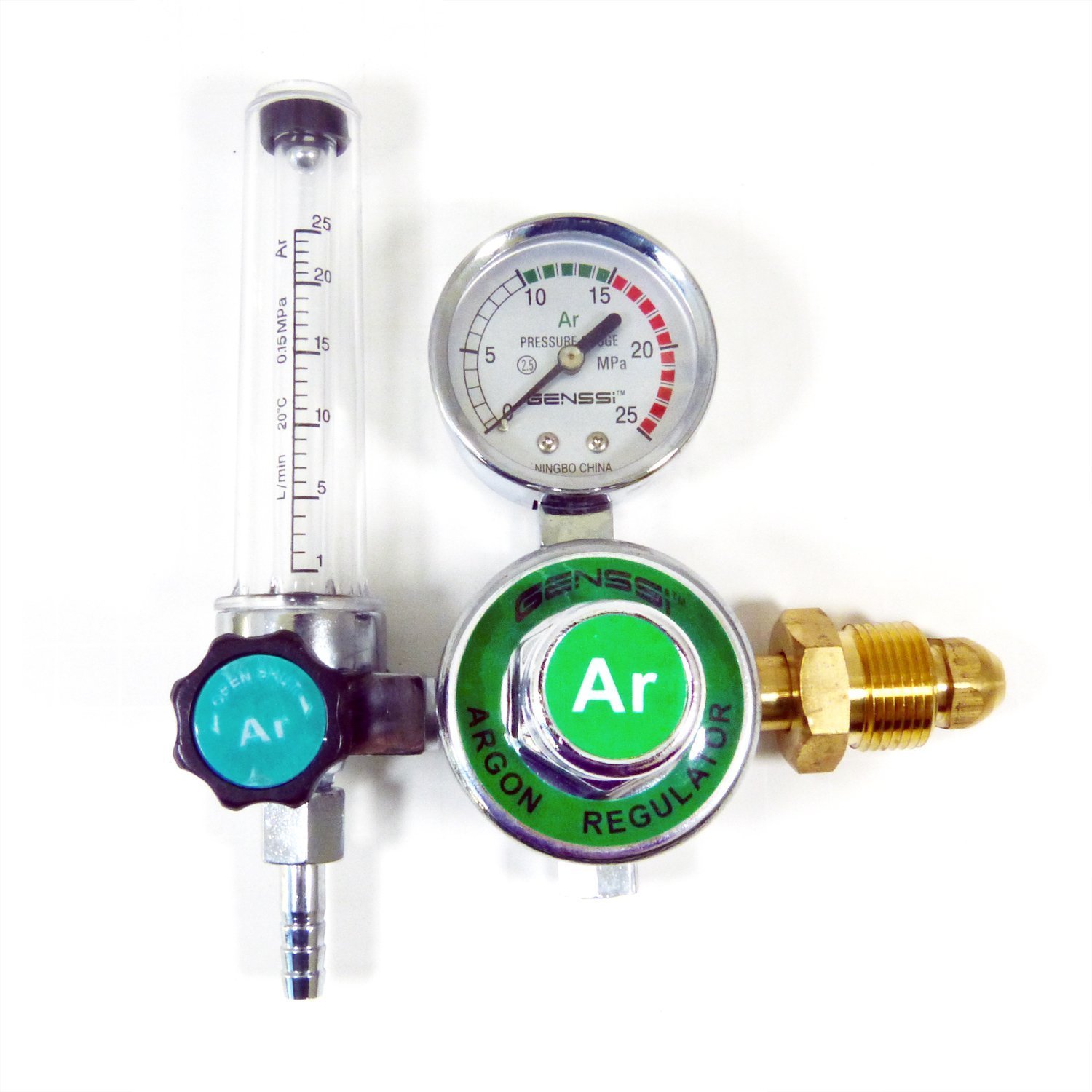 Argon CO2 Mig Tig Flowmeter Regulator Welding Regulator Gauge Gas