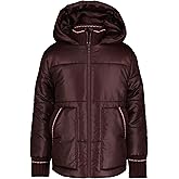 Tommy Hilfiger girls Short Length Heavyweight Puffer Jacket With Polar Fleece Lining
