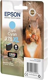 Epson 378XL Light Cyan High Yield Ink Cartridge Claria Photo HD view 5