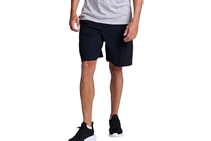 Russell Athletic Men's Relaxed Fit 9" Cotton Shorts with Pockets, Adjustable Elastic Waist, Sizes S-4X