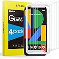 [4-Pack]SPARIN Screen Protector for Google Pixel 4XL, Alignment Frame/Bubble Free/High Definition/Scratch Resistant Tempered Glass for Google Pixel 4 XL