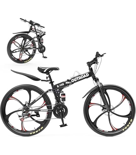 TOCCA【新品未使用・未開封】BICYCLE OSMAND V2 Amazon.com : Omelaza 26 ich Folding Mountain Bike, 21 Speed