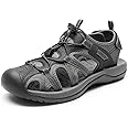 DREAM PAIRS Men's Sandals Hiking Water Sport Athletic Beach Outdoor Comfortable Casual Closed Toe Summer Sandal Shoes