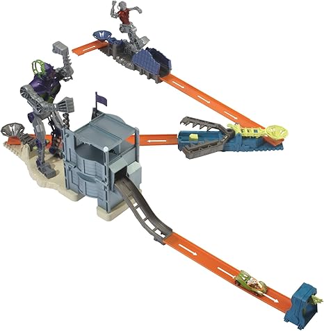 hot wheels trick tracks robot