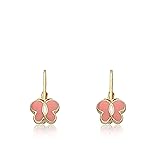 Little Miss Twin Stars Kids Earrings -14k Gold
