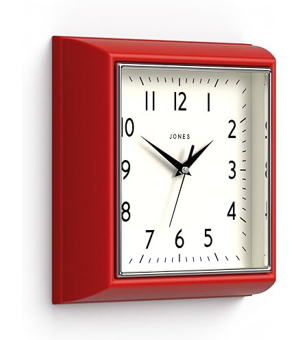 Amazon.com: Karlsson KA4398 Vintage Square Wall Clock : BOX32