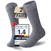Juclise Alpaca Wool Thermal Winter Boot Socks Heavyweight Thick Warm Padded Moisture-Wicking Insulated Cold Weather