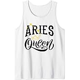 Aries Queen Aries Zodiac Sign Astrology Horoscope Tank Top