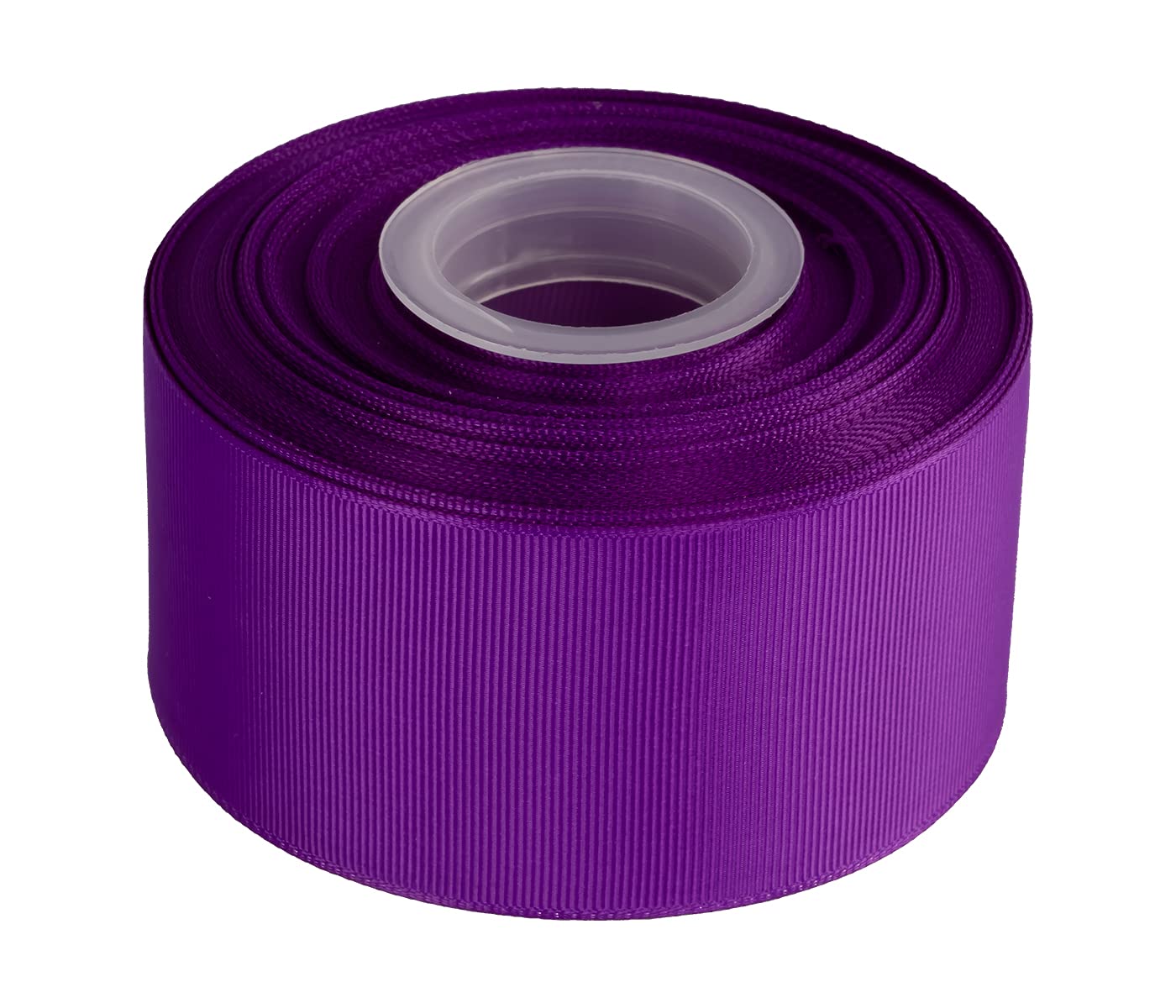 Joycrosso 50mm width Grosgrain Ribbon 22 Meters-Roll Set for Gift Wrapping Party Favor Hair Braids Baby Shower Decoration Craft Supplies, Purple