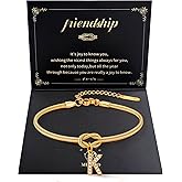 Friendship Bracelet for Women Gold Initial Bracelets 14K Gold Plated Knot Letter A-Z Initial Bracelet for Women Dainty Forever Layered Chain Bracelets Jewelry Birthday Gift for Best Friend