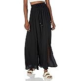 Angie Womens Angie Women's Double Slit Maxi Skirt