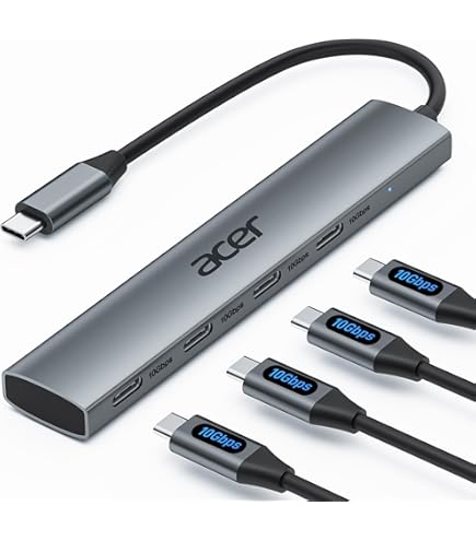 Amazon.com: Lenovo USB-C to 4 USB-A Hub : Electronics
