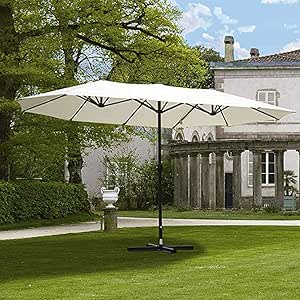 Winter Sombrilla para Exteriores, sombrilla para Patio con Patio de
