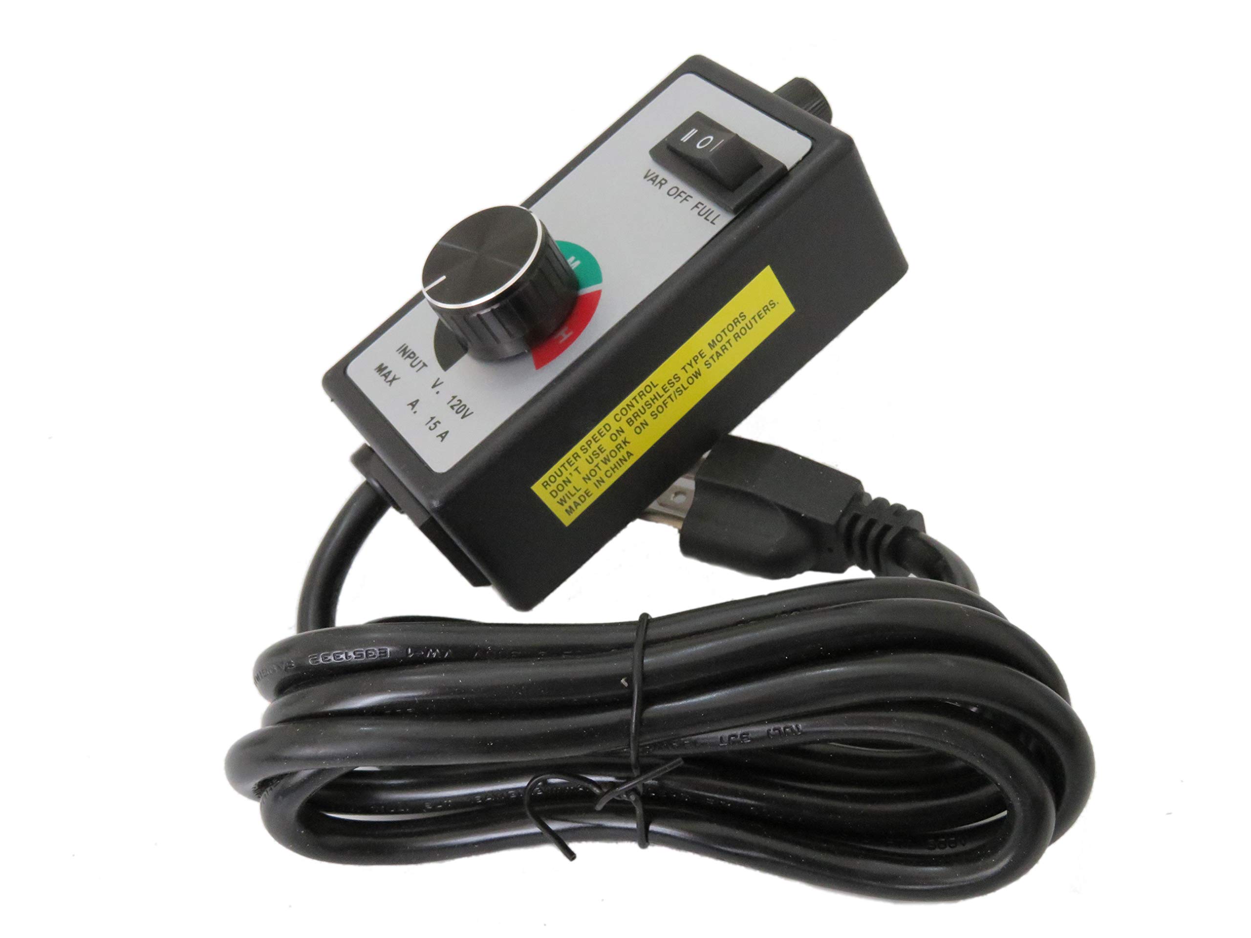 Regolatore Di Velocità Per Router E Ventilatori, Variatore Elettrico A Reostato, 120V AC