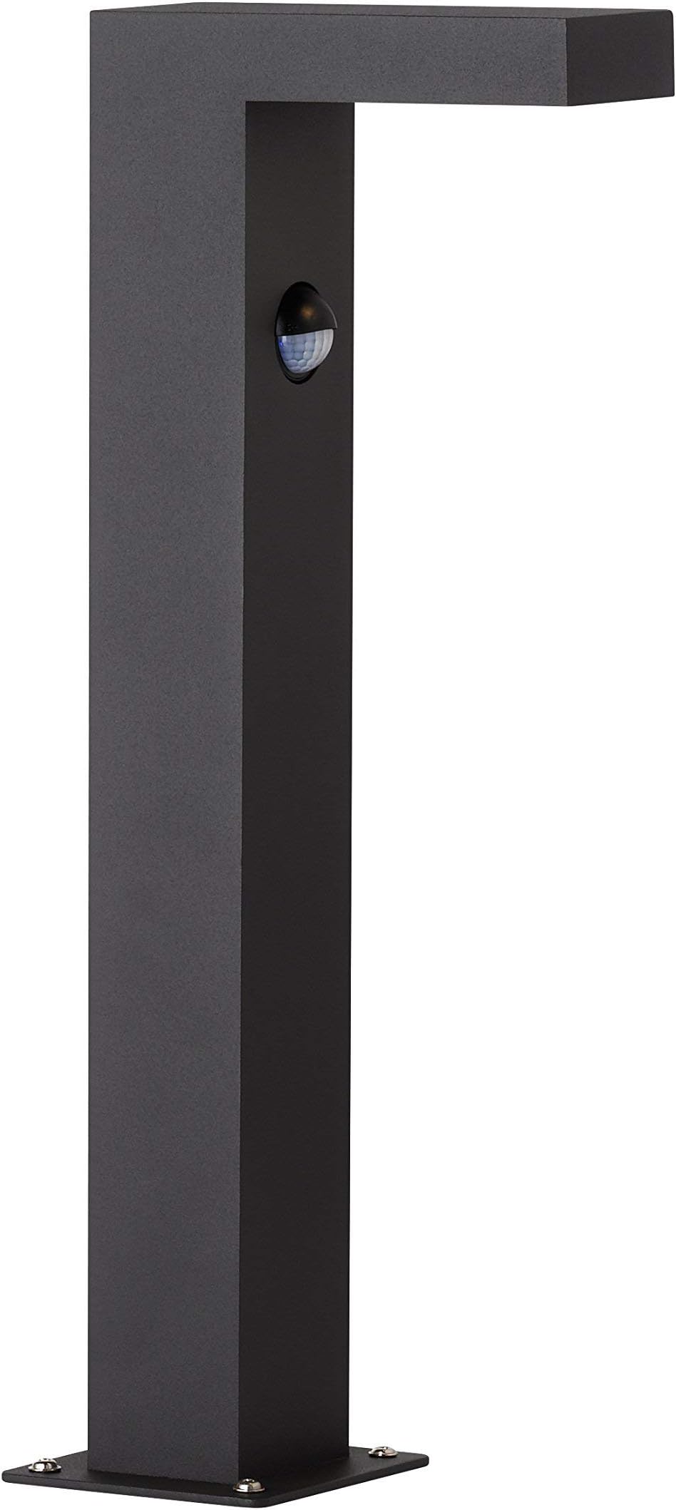 WOFI Outdoor Light line Series Brooklyn, 1 x LED 6 W 15 cm x 40 cm x 6 cm, 3000 K, 430 lm, 3830,01,88,0400 Anthracite [Energy Class A+]