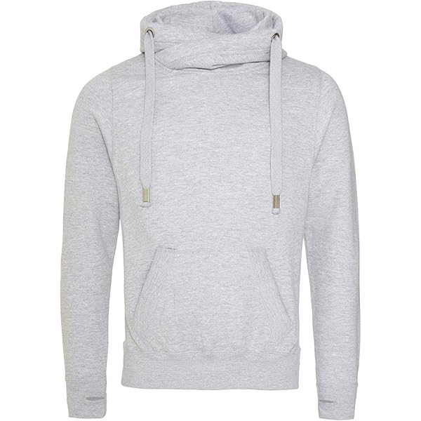 新品　BRIEFING　MERINO HIGH NECK HOODIE Men's Heather Grey Merino Wool Hoodie–Soft & Breathable