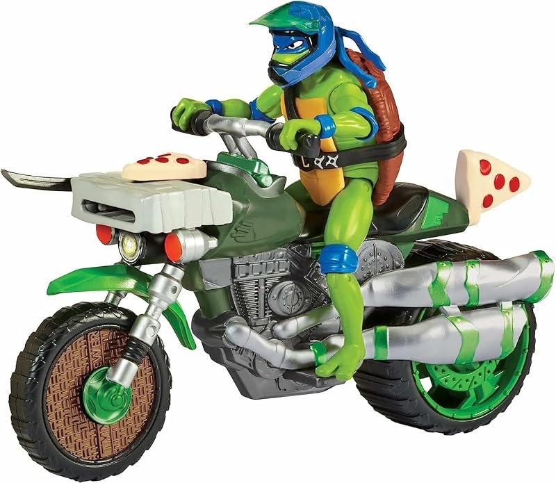 Tortues Ninja, Véhicule + Figurine 12 cm, mode combat, Aléatoire, 4+, TU803 — photo 2 sur 8