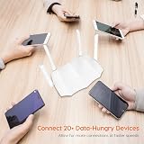 Tenda AC5 AC1200 Dual-Band Smart Wi-Fi Router 1GHz CPU MU-MIMO Beamforming+ view 3