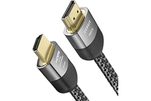 Zeskit Certified 2.1 8K HDMI Cable 48Gbps 4K120Hz Compatible with Soundbar eARC HDR10 VRR Dolby Vision Atmos HDCP 2.2 & 2.3 Gaming PS5 Xbox Series X Apple TV Roku Monitor (Ultra High Speed Maya 6ft)