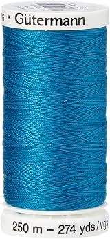 Gütermann Sew All Polyester Thread Light Teal 0025 250m view 2