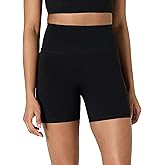 Amazon Essentials Women's Active FormFlex Buttery Soft High Waist Yoga Biker Shorts