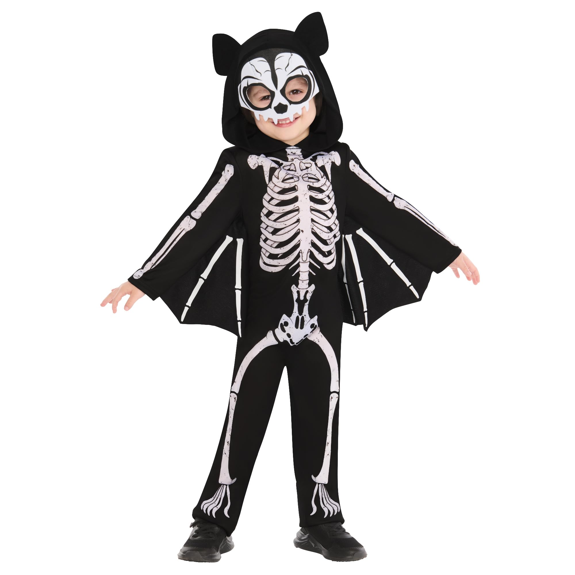Rubies Official Skeleton Bat, Child's Fancy Dress, Size 3-4 Years Halloween