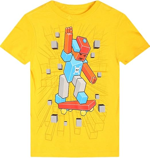 2luv Anime Boy S Small Boys Pixel Skater Movie Cotton T Shirt Amazon Ca Clothing Accessories