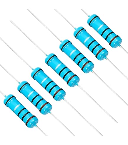 Lot De 30 Résistances Film Métallique 62K Ohm 2W - Tolérance 1% - 5 Bandes De Couleur - Marque Uxcell - Neuf