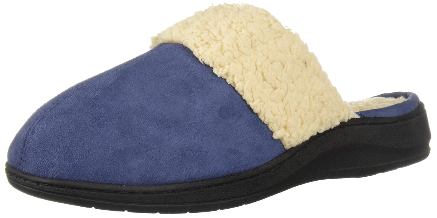 Dearfoams Df Womens Closed Toe Scuff Slipper