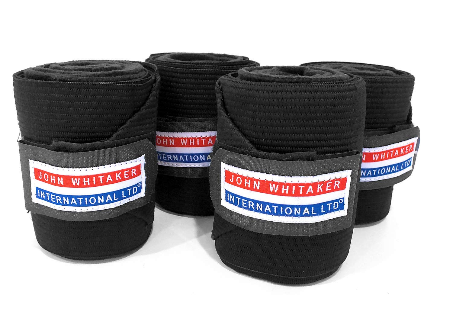 John Whitaker Unisex Wht0700 Training Bandages, Black, One Size UK