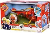 Simba Fireman Sam Wallaby Helicopter with Tom Figure, Sound, Light, Winch view 6