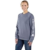 Carhartt Women's Relaxed Fit Midweight Graphic Crewneck Sweatshirt