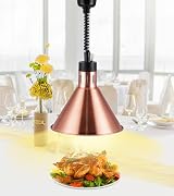YJINGRUI Commercial Food Heat Lamp 250W Infrared Warmer Adjustable Height view 9