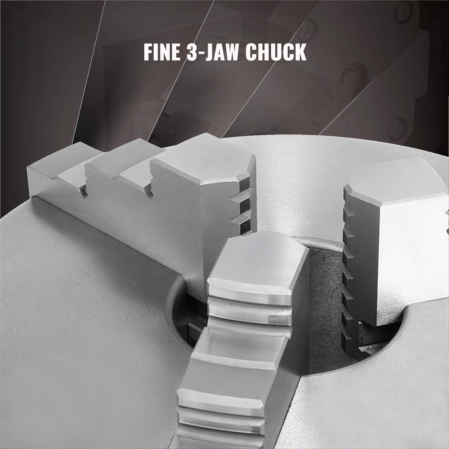 VEVOR 4th Axis Home CNC Milling Machine Rotational Axis 50mm 3Jaw