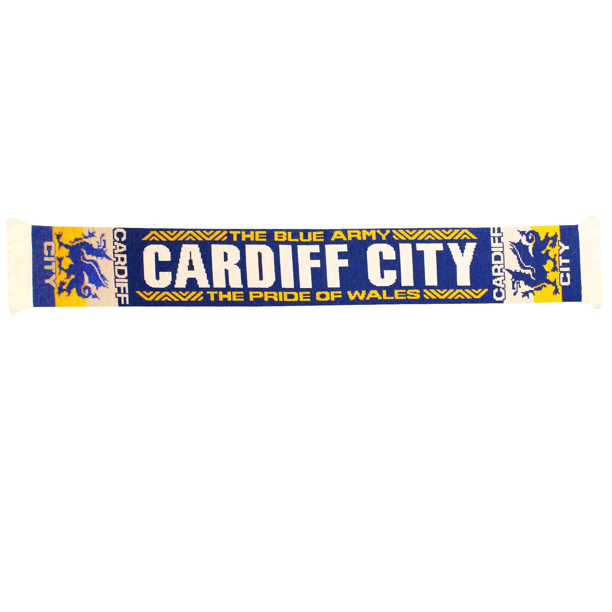 Beyond Happy Cardiff City Football Fans Scarf - Bluebirds Supporters Scarf