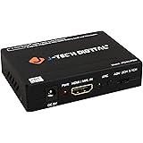 J-Tech Digital 4K30 HDMI 1.4 Audio Extractor HDMI-ARC Converter SPDIF + 3.5MM Output HDCP1.4 Compatible with Dolby Digital/DT