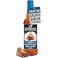 Syruvia Sugar-Free Brown Sugar Cinnamon Coffee Flavoring Syrup 25.4oz - 0 Calories, Kosher, and Gluten-Free. Perfect for Drinks, Sodas, Shakes, Desserts, and More.