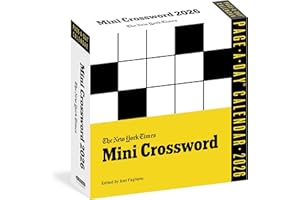 New York Times Mini Crossword Page-A-Day® Calendar 2026: For Crossword Beginners and Puzzle Pros