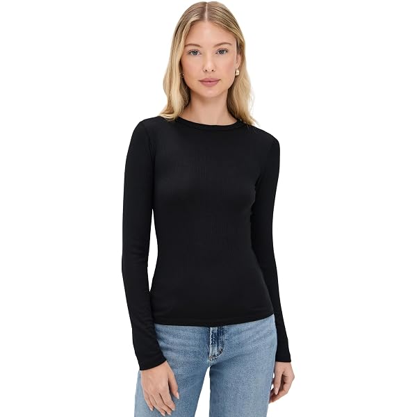 Madewell Women's Long Sleeve Hazel Mockneck Side Cinch, Dark