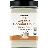 Nutricost Pantry Organic Coconut Flour (2 LB) - Gluten-Free, GMO-Free
